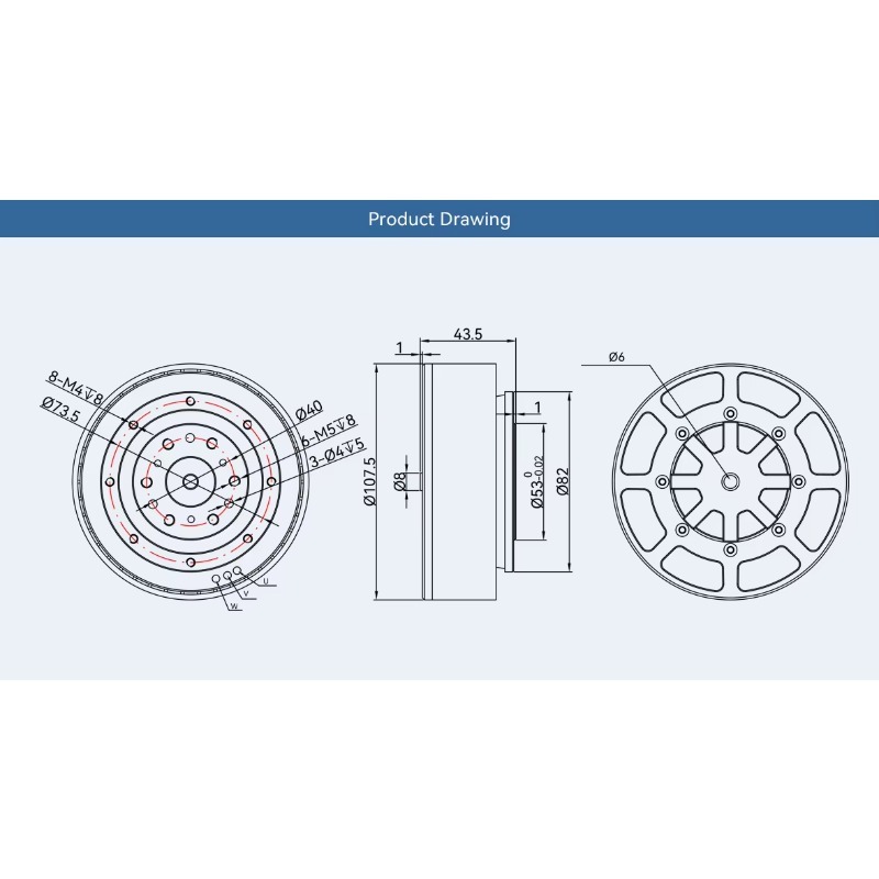 Hochdrehmoment 55Nm 48V 700W B – Bldc Planetary Gear Motor 48V High Torque Bewertung und Preis